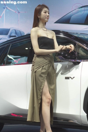 THEBEAUTY 2021广州车展 Mitsubishi车模03 [1V488M]