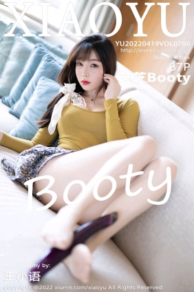 [XIAOYU语画界]2022.04.19 VOL.760 芝芝Booty