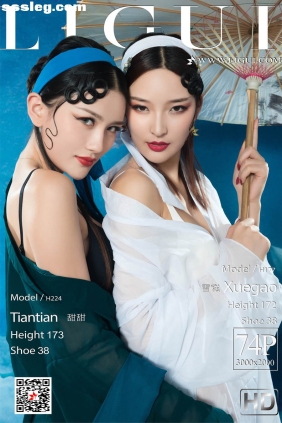 [Ligui丽柜]2019.11.08 网络丽人 Model 甜甜&雪糕