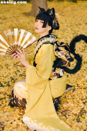 Ely_eee(ElyEE子) 銀杏黑貓[23P+1V106M]