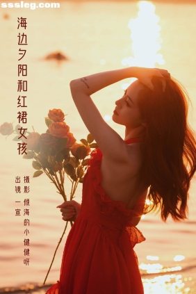 [YITUYU艺图语]2022.09.02 海边夕阳和红裙女孩 壹萱[32P280M]