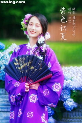 [YITUYU艺图语]2022.01.04 紫色初摄影夏 欢欢[34P481M]