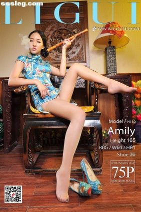 [Ligui丽柜]2018.08.07 网络丽人 Model Amily