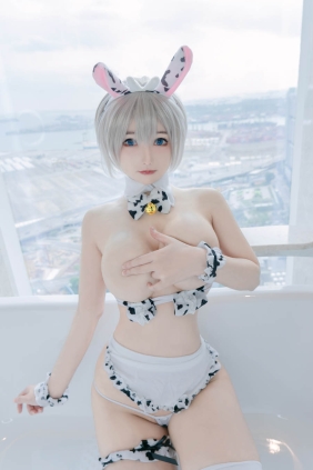 Kitkat Cosplay 9 Uzaki Cow Maid[20P243M]