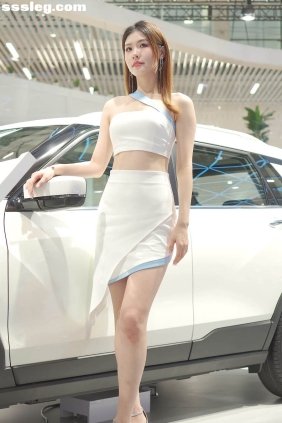 THEBEAUTY 2021广州车展 NISSAN车模03 [1V321M]