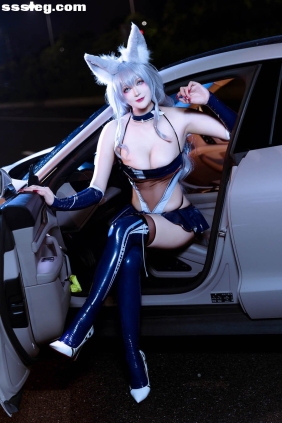 兔胖胖min 信浓赛车[40P334M]