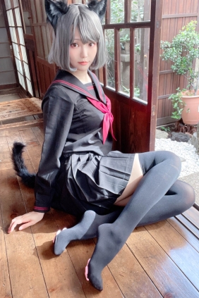 Ely_eee(ElyEE子) Veranda Black Cat[37P+2V144M]