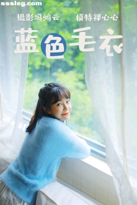 [YITUYU艺图语]2021.04.13 蓝色毛衣 裸心心[34P261M]