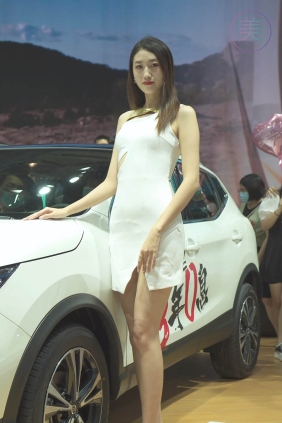 THEBEAUTY 2021东莞车展 NISSAN车模01 [1V129M]